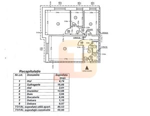 Apartament 2 camere, parter, Piatra Neamț, str. Lt. Drăghiescu